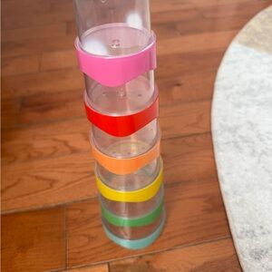 Lovevery drip drip stacking cups - old design